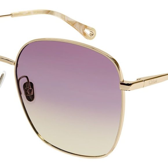Chloé Sunglasses Rose Double Gradient CH0076SK Chloé Sunglasses Rose Double Gradient CH0076SK main image 3